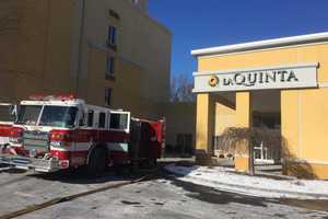 Danbury Firefighters Tackle Blaze In Elevator Shaft At La Quinta Hotel