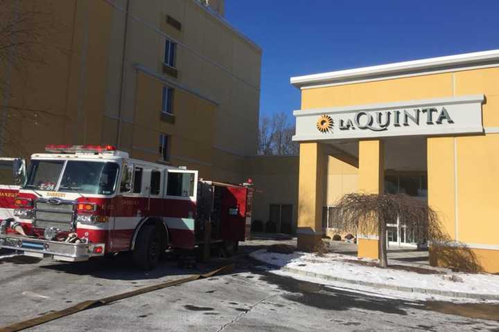 Danbury Firefighters Tackle Blaze In Elevator Shaft At La Quinta Hotel