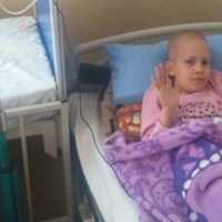 <p>Bile, 9, is undergoing chemotherapy for a cancerous brain tumor.</p>