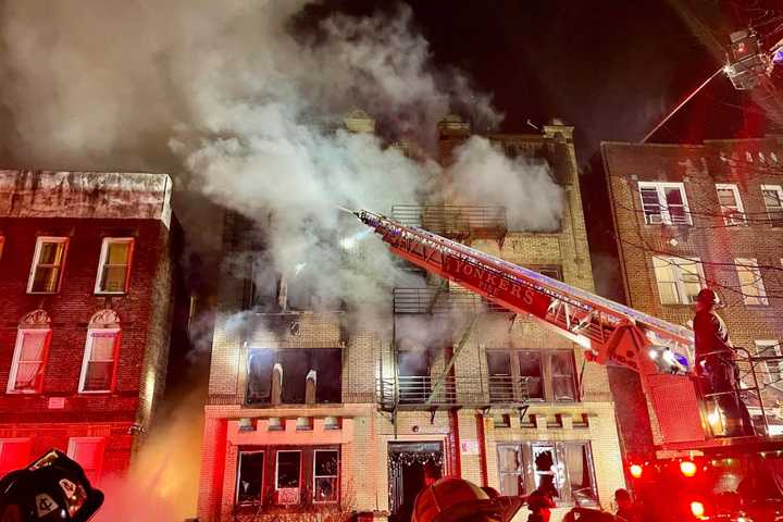 Massive Four-Alarm Westchester Fire Displaces 11 Families, Injures Firefighters