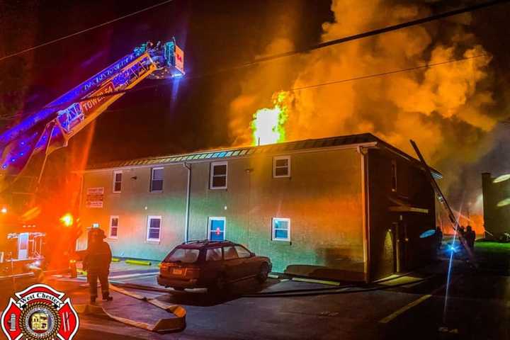 3 Firefighters Hurt In Blaze At West Chester Apartment Complex