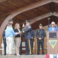 <p>Several Lyndhurst Police Department promotions were made Monday during a ceremony at Town Hall Park.</p>