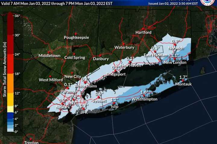 Snowfall Possible As Quick-Moving Storm Sweeps Through Region, Temperatures Plummet