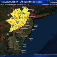 <p>Ice accumulations for Jan. 9.</p>