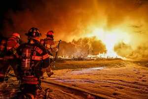 One Dead In Massive Frederick County House Fire (PHOTOS)