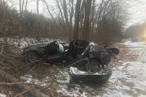 Pregnant Woman, Two Children Injured In CT Crash