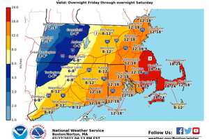 Nor'easter Nears: Brand-New Projections For Snowfall Accumulation, Wind Speed Released