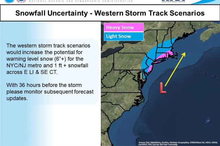 Significant Differences Emerge In Models For Nor'easter Taking Aim On Region