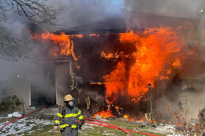 3-Alarm Fire Ravages Lehigh Valley Home (PHOTOS)