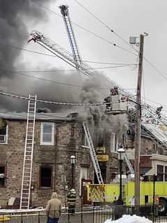 SEPTA Suspends Doylestown Service While Crews Battle 3-Alarm Ambler Fire