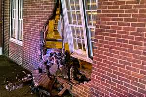 UPDATE: Jeep Barrels Into Teaneck Home, Englewood Driver Charged With DWI