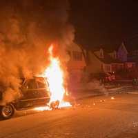 <p>Englewood firefighters douse blaze.</p>