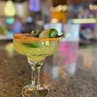 <p>Jalapeno margarita</p>