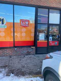 Car Crashes Into Business In Hampshire County