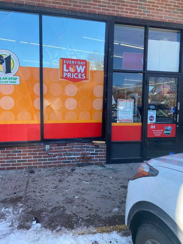 Car Crashes Into Business In Region