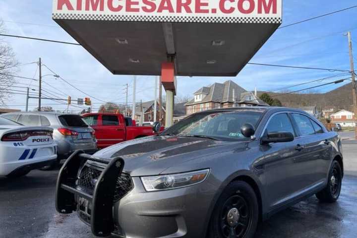 Police Interceptor Car Stolen From Lehigh Valley Auto Shop: Slate Belt PD