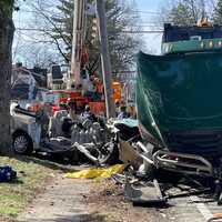 <p>Closter Dock Road and High Street in Closter</p>