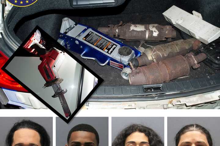 Four Nabbed For Stealing Catalytic Converters In Region, Police Say