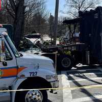 <p>Witnesses said the minivan went through the stop sign in the Closter crash.</p>