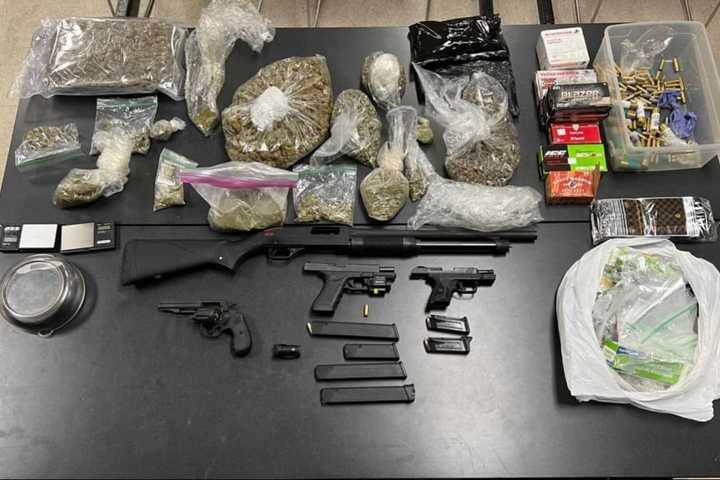 Baltimore Police Nab Several Guns, Marijuana & Money From 23-Year-Old