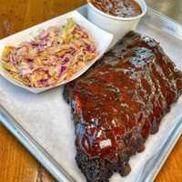 <p>Ribs at Smoke-Haus</p>