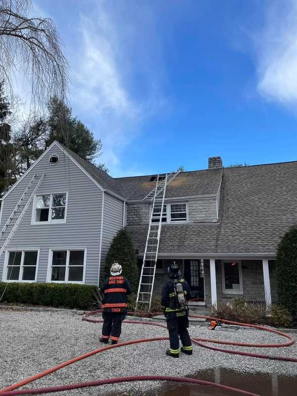 Fire Causes Extensive Damage To Connecticut Home