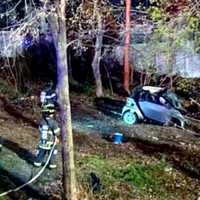 <p>Embankment off Route 46 ramp in Hasbrouck Heights.</p>