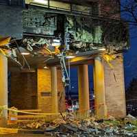 <p>No one was injured and the damage appeared more cosmetic than structural at the Regent Care Center on Polifly Road in Hackensack, responders said.</p>