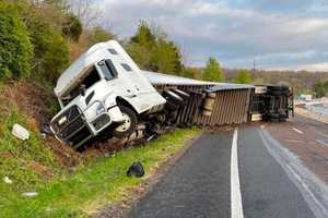 Tractor-Trailer Crash Closes Route 309 Bypass In Bucks County