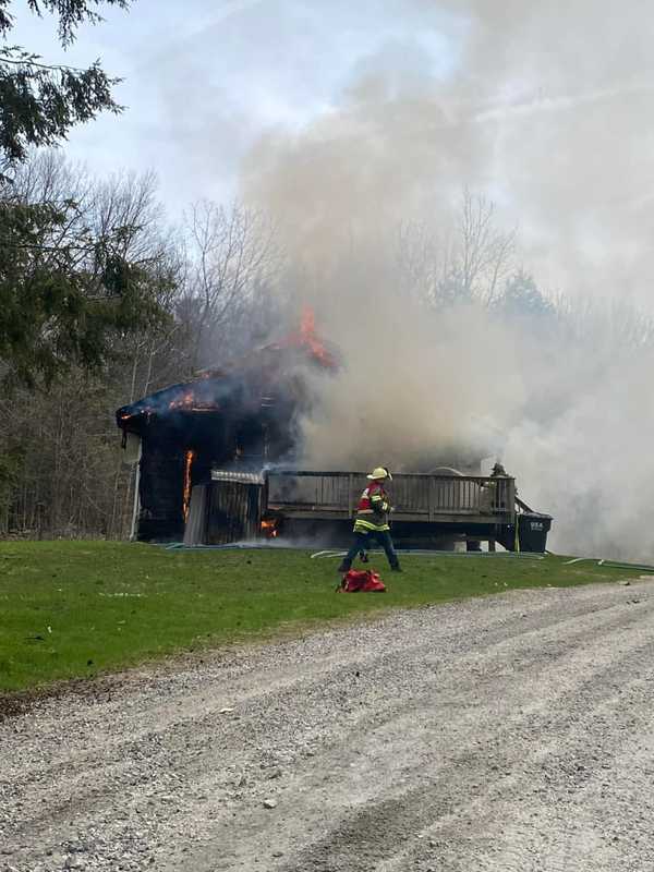 Two Families Displaced After Barkhamsted House Fire