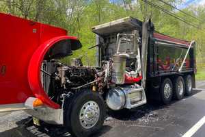 Dump Truck Fire Shuts Down Route 515 In Sussex County