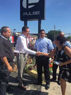 Gov. Malloy Visits Pulse Nightclub In Orlando