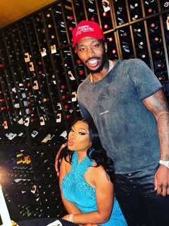 Rappers Megan Thee Stallion, Pardi Dine At North Jersey Restaurant