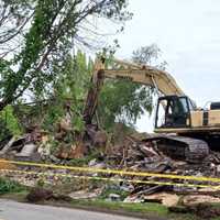 <p>Demolition at 199 Garibaldi Avenue in Lodi is unofficially ahead of schedule.</p>