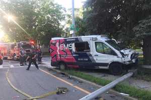 Ambulance Crashes While Responding To Emergency In Poughkeepsie