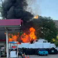 <p>Fire at 1300 Palisade Avenue, Fort Lee on Saturday, June 4.</p>