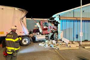 Runaway Tractor-Trailer Crashes Into Building In Berks County: Officials