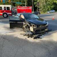 <p>A Manassas man was arrested Sunday evening after attempting to elude Virginia State Police and crashing into a Stafford County deputy and several other cars in North Stafford.</p>