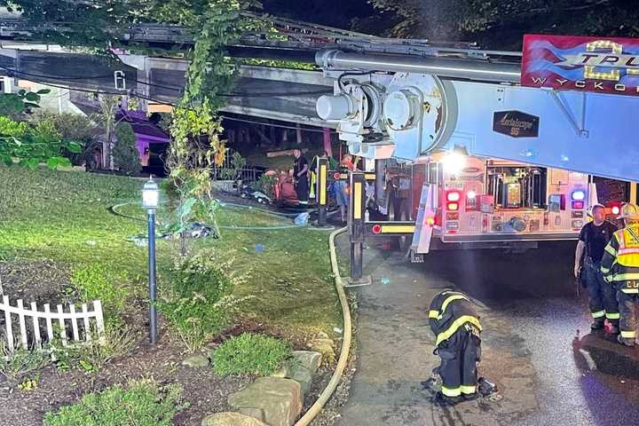 Bergen County House Fire Doused