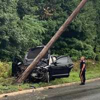 <p>Westbound Route 4 in Englewood remained closed while PSE&amp;G made repairs.</p>