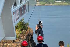 CLIFF RESCUE: Traveler From CT Admiring View Falls 60 Feet Down Palisades