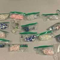 <p>The seized drugs.</p>