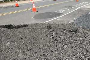 Deep Sinkholes Cause Indefinite Shutdown Of Lehigh Valley Road, Police Say