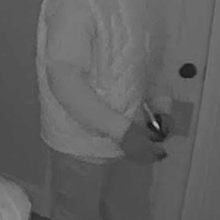 Know him? Police are asking the public for help identifying a man wanted for an alleged burglary.