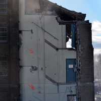 <p>Demolition began at the Dutchess County Sheriff&#x27;s Office.</p>