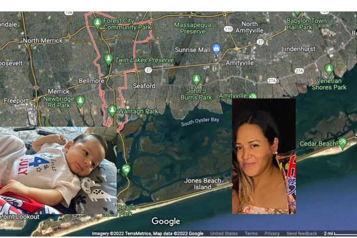 Dominic D’Angelo, 3 months old, is believed to be in the care of his mother Guisely Cuadrado, police say.