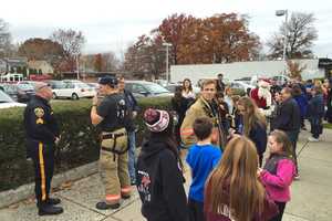 North Arlington Fire Department Collects Food Along Annual Parade Route