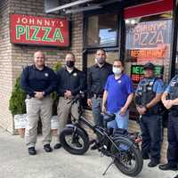 <p>From left: Palisades Park Police Sgt. Dennis Pavlik, Detective David Chun, Detective Alex Monteleone, Jose Romero, Officers William Duarte and Ho Chan Choi.</p>