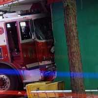 <p>One engine slammed into the Golden Mango supermarket at the corner of Broadway and Straight Street.</p>