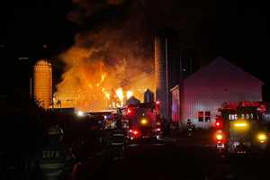 More Than 50 Animals Perished In Massive Barn Fire In Central PA